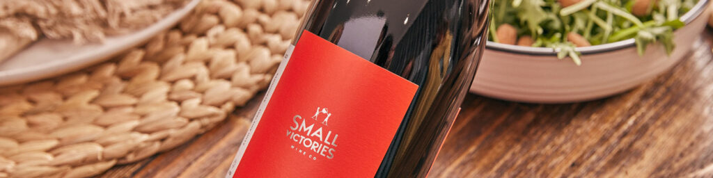Small Victories Sangiovese vegan wine and food matches