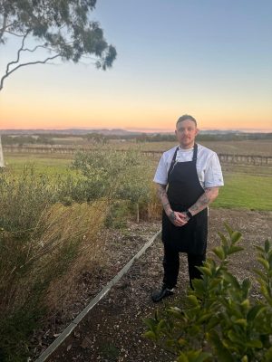 chefs table lunch with Chef Liam Johnson